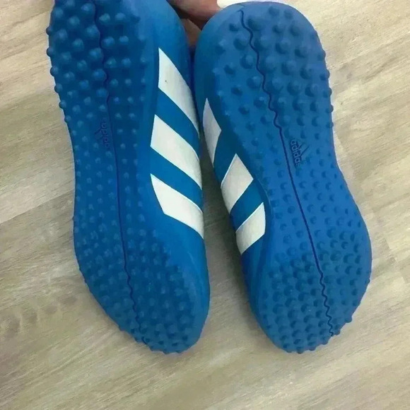 Kids adidas ACE 16.3 Indoor Soccer Shoes size 4 blue - Picture 5 of 15